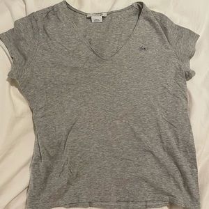 Lacoste gray tshirt